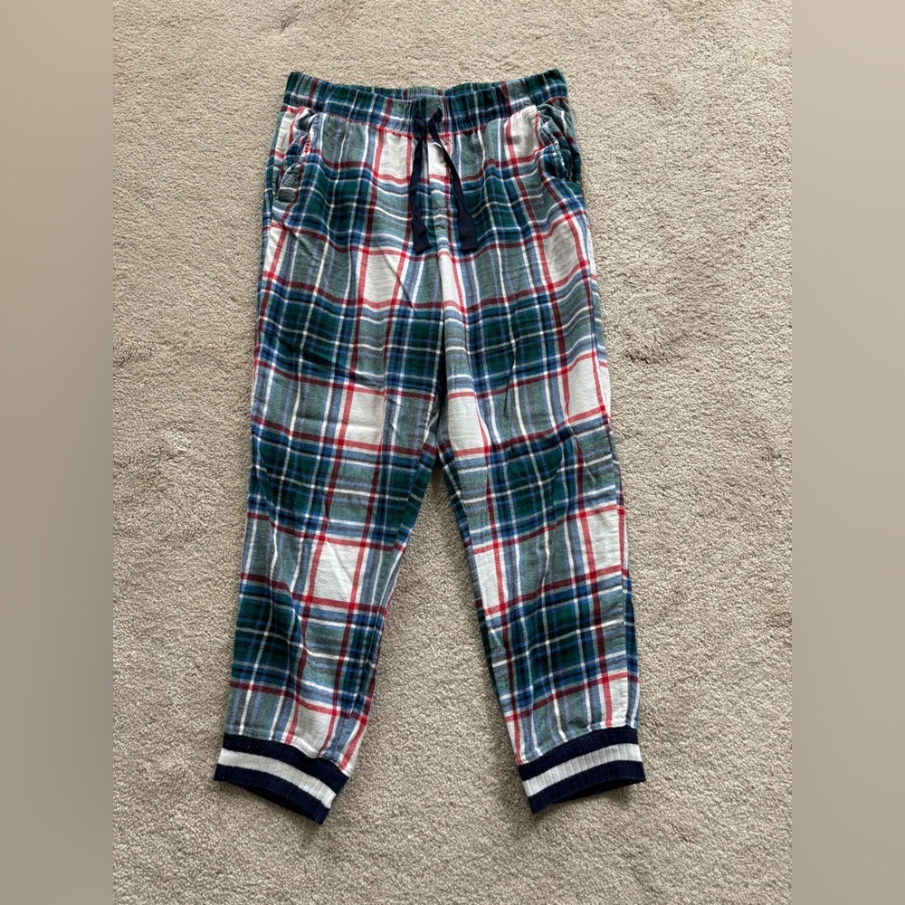 Aerie Plaid Flannel Joggers